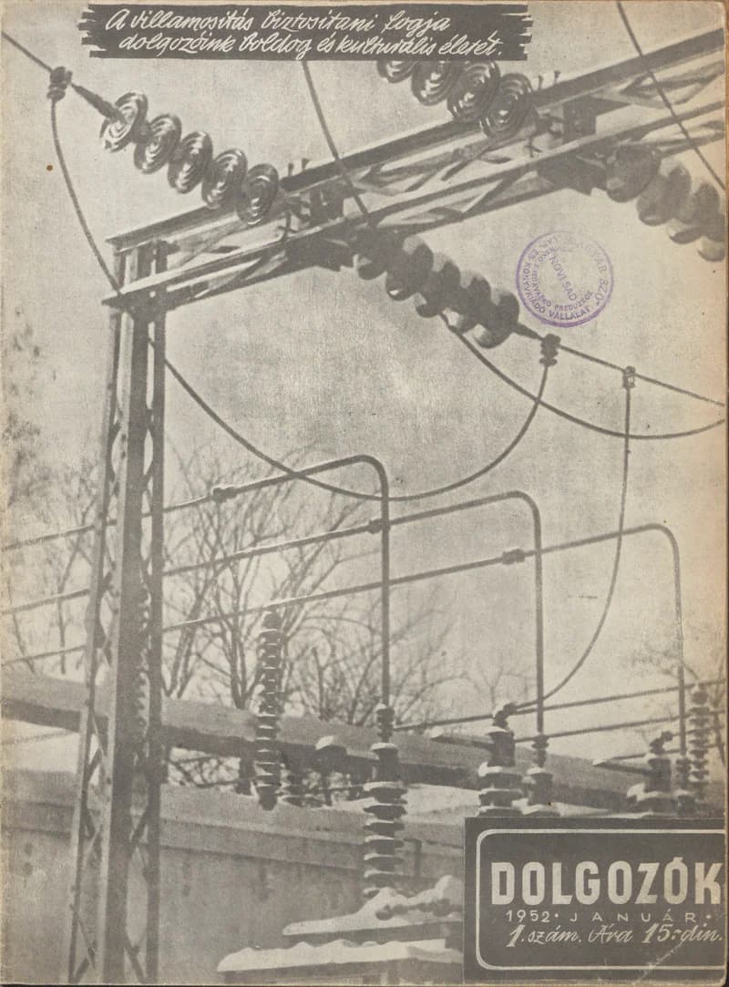 Dolgozók, 6. évf. 1952. január 1. 1. sz.