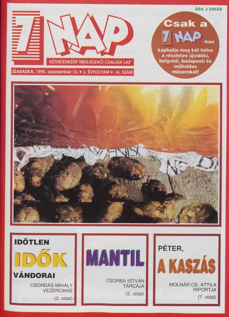 7 Nap, 50. évf. 1995. szeptember 13. 16. sz. 1–52. oldal
