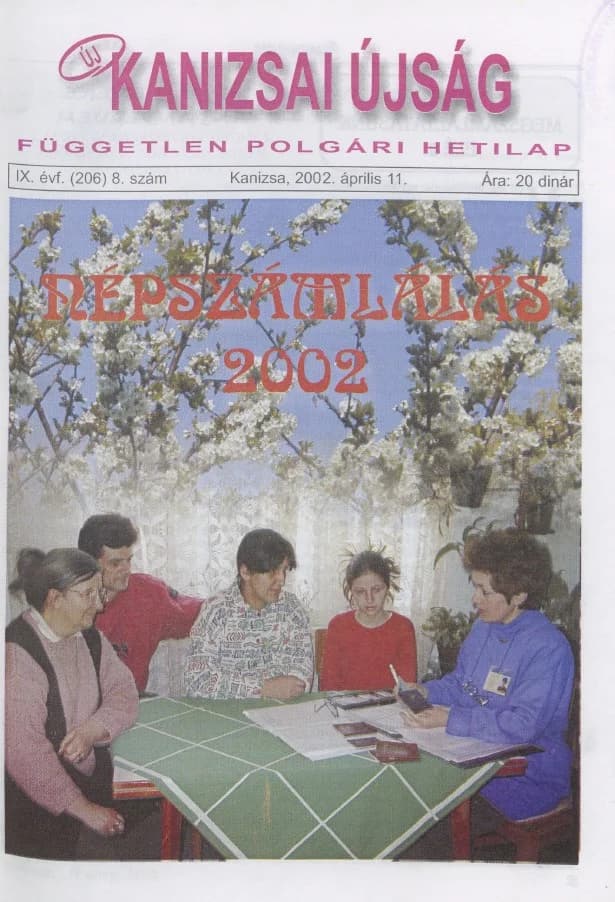 Új Kanizsai Újság, 9. évf. 2002. április 11. 8. sz.
