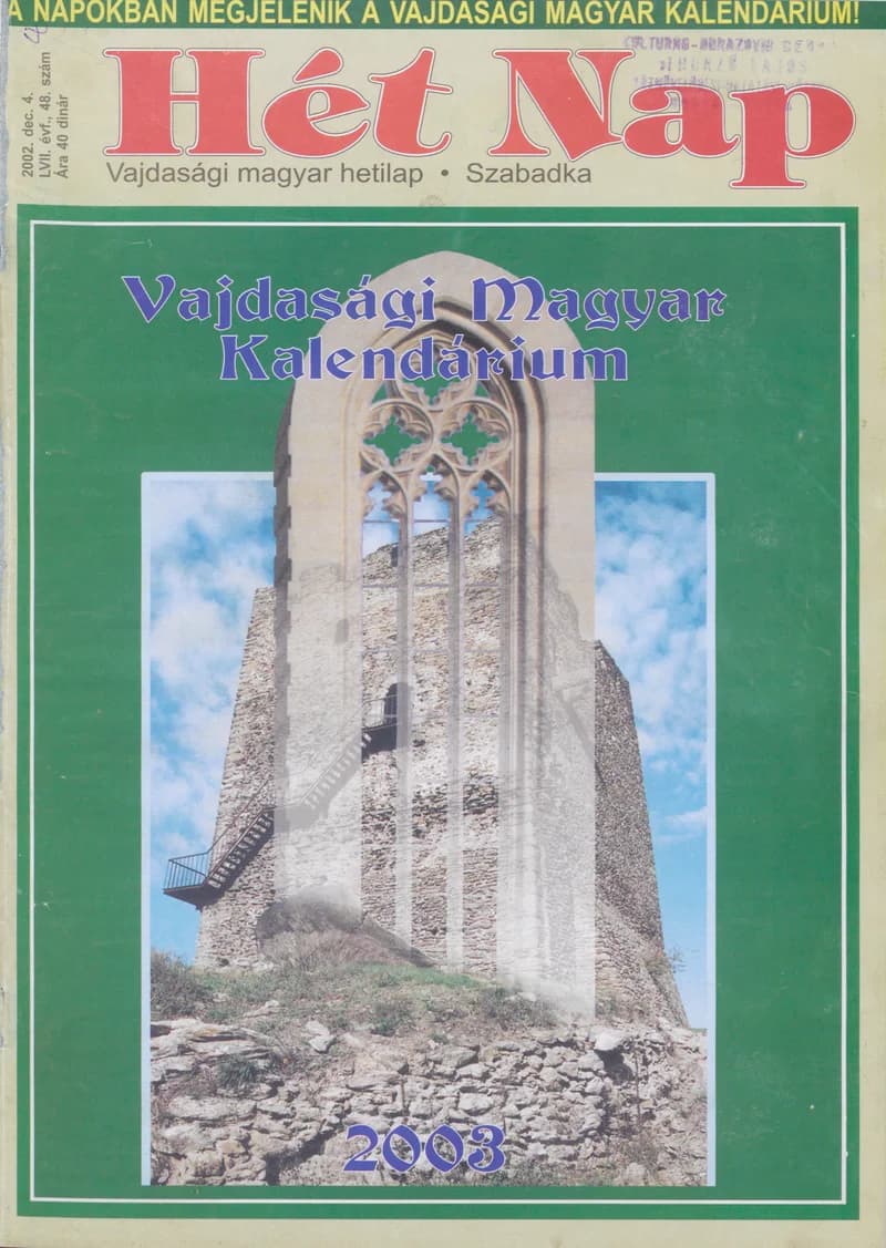 7 Nap, 57. évf. 2002. december 4. 48. sz.