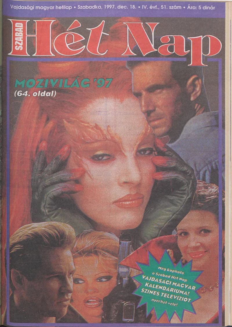 Szabad Hét Nap, 4. évf. 1997. december 18. 51. sz.