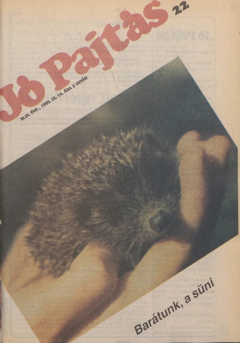 Jó Pajtás, 49. évf. 1995. szeptember 14. 22. sz.
