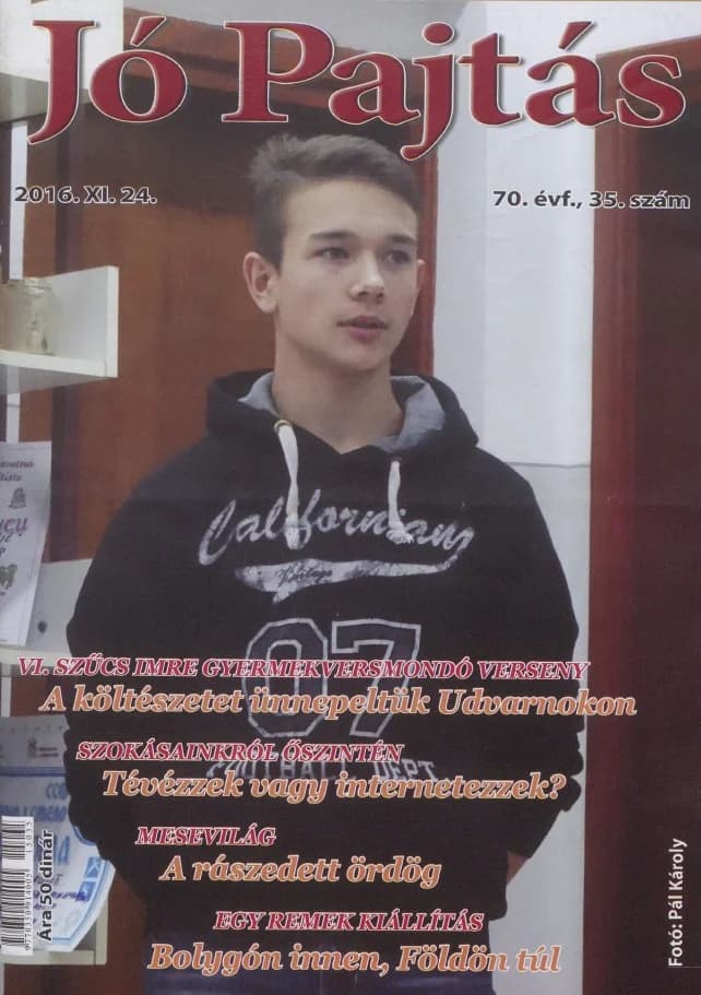 Jó Pajtás, 70. évf. 2016. november 24. 35. sz.