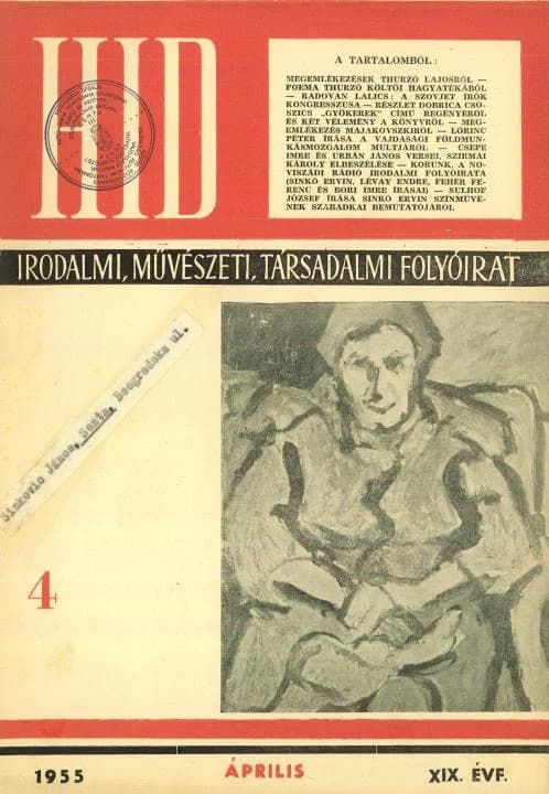 Híd, 19. évf. 1955. április. 4. sz. 655–714. oldal