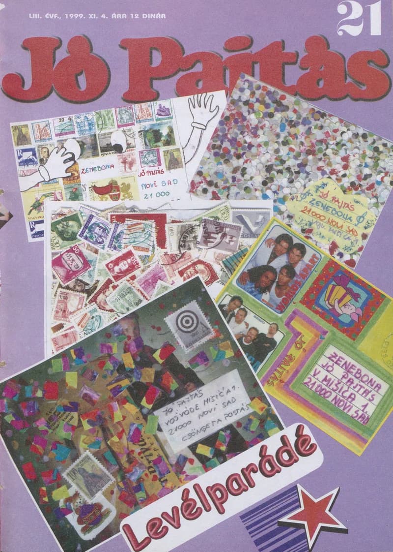 Jó Pajtás, 53. évf. 1999. november 4. 21. sz.