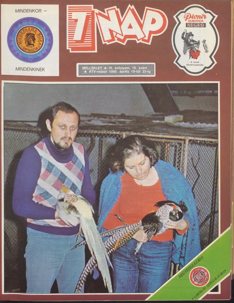 7 Nap melléklet, 6. évf. 1980. április 19. – 25. 16. sz.