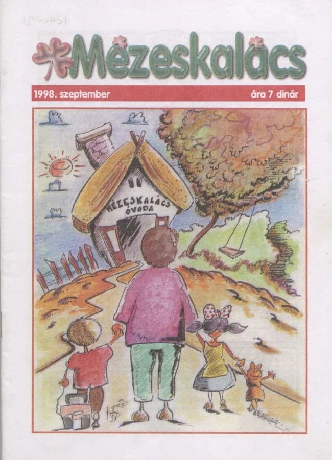 Mézeskalács, 46. évf. 1998. szeptember. 7. sz.