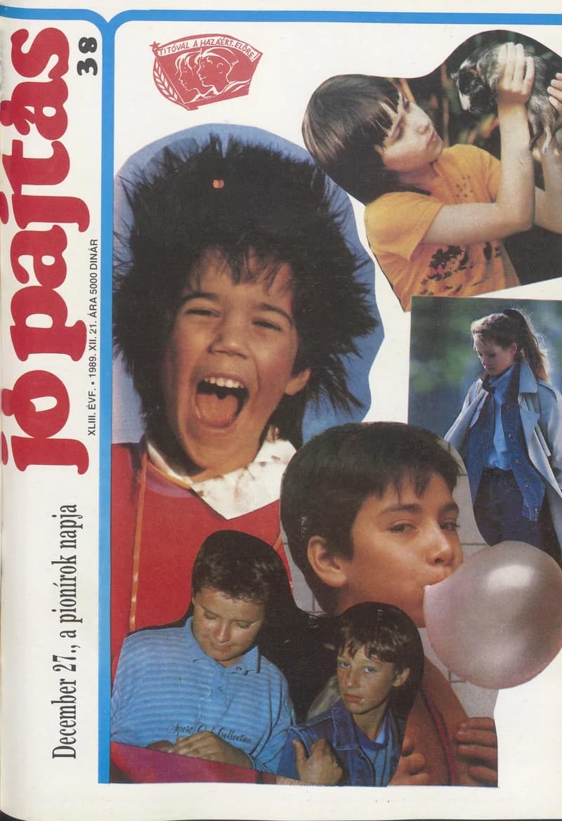 Jó Pajtás, 43. évf. 1989. december 21. 38. sz.