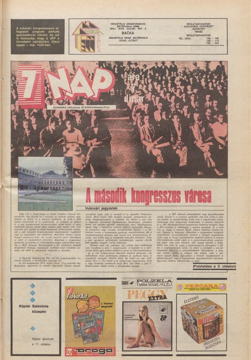 7 Nap, 35. évf. 1980. június 20. 25. sz. 1–20. oldal