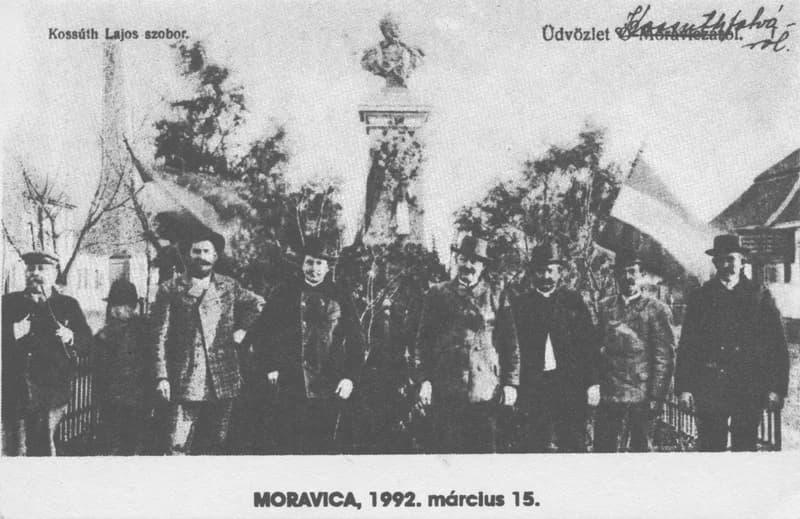 A bácskossuthfalvi Kossuth Lajos-szobor