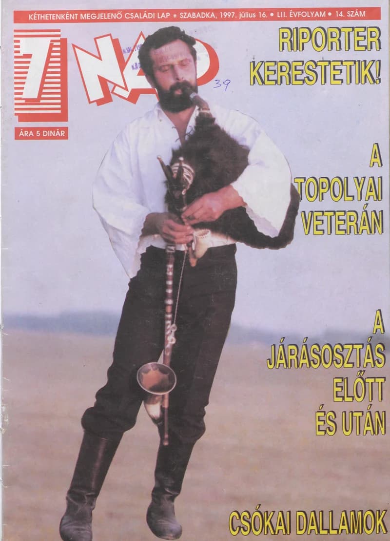 7 Nap, 52. évf. 1997. július 16. 14. sz. 1–68. oldal