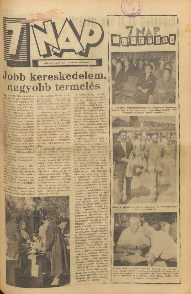 7 Nap, 13. évf. 1958. június 8. 24. sz.