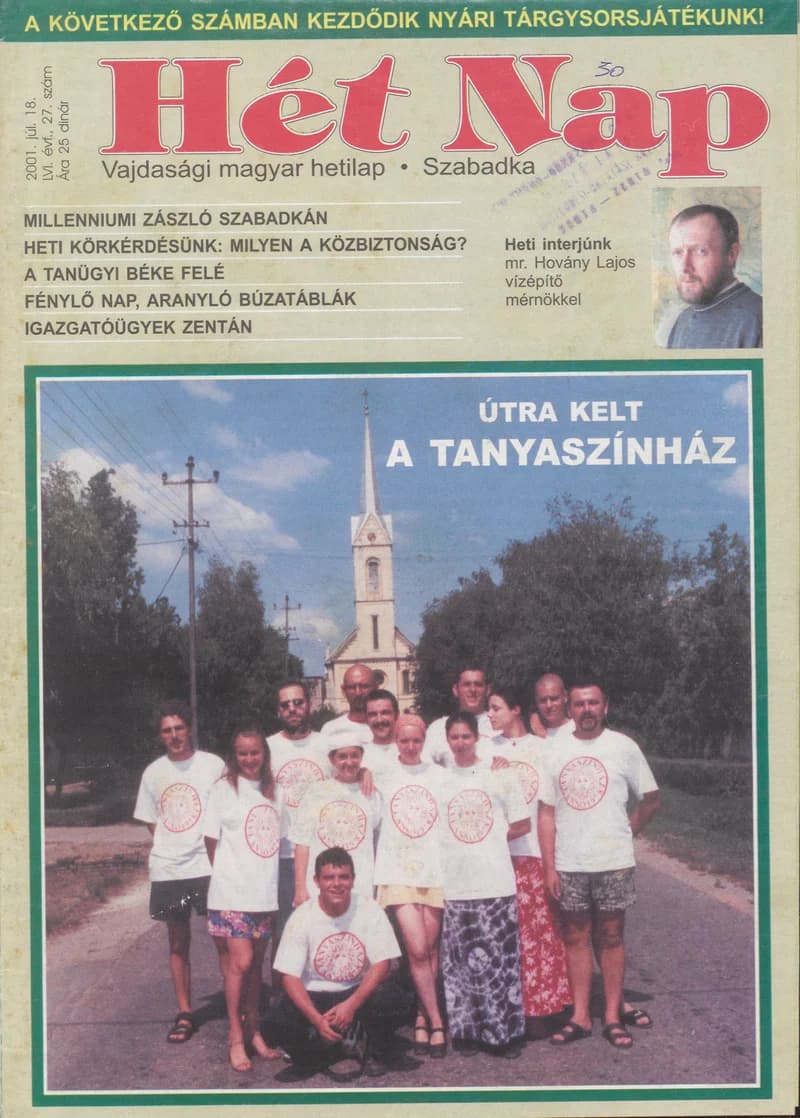 7 Nap, 56. évf. 2001. július 18. 27. sz. 1–68. oldal