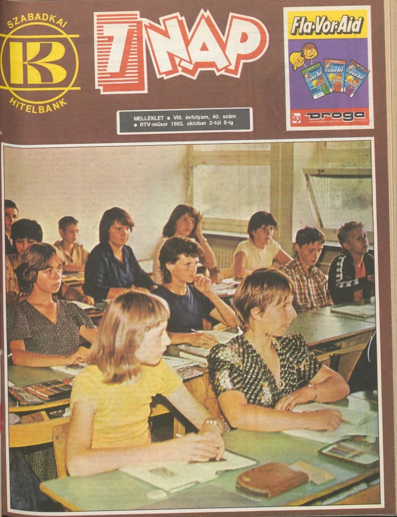 7 Nap melléklet, 8. évf. 1982. október 2. – 8. 40. sz.