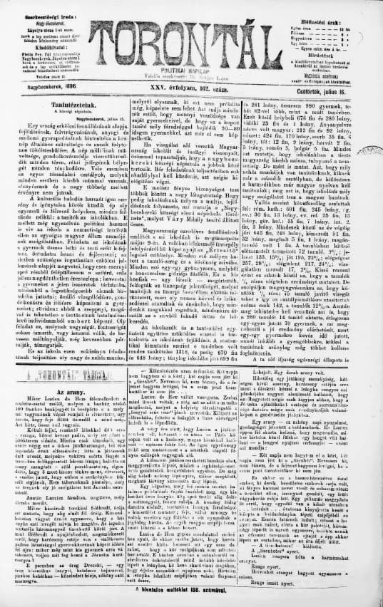 Torontál, 25. évf. 1896. július 16. 162. sz.