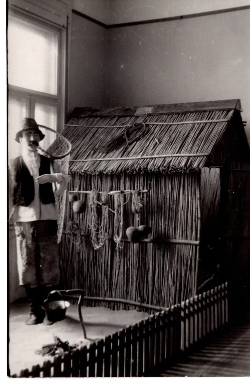 Kiállításrészlet - halászat