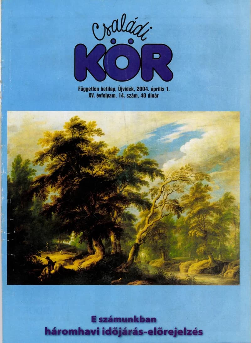 Családi Kör, 15. évf. 2004. április 1. 14. sz.