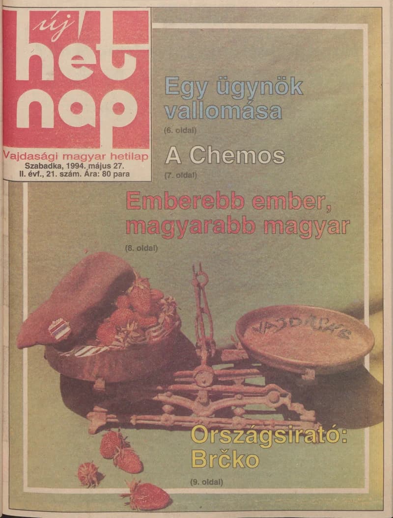 Új Hét Nap, 2. évf. 1994. május 27. 21. sz.