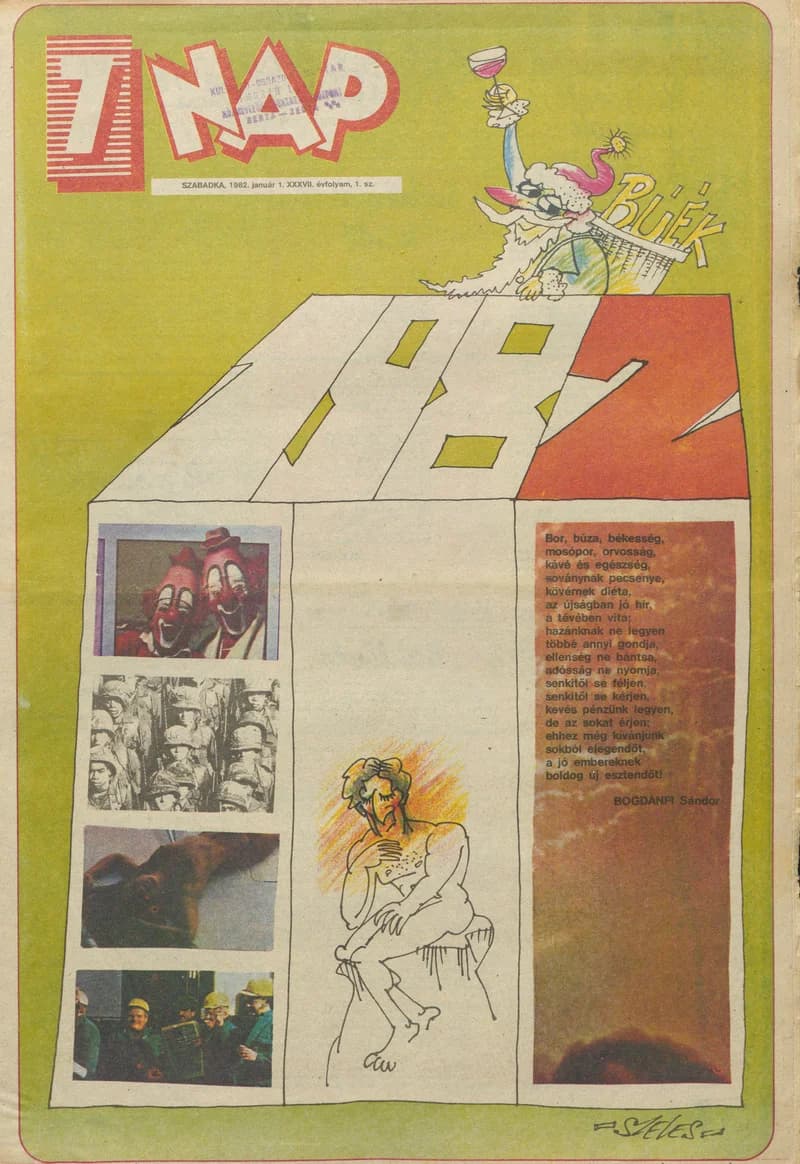7 Nap, 37. évf. 1982. január 1. 1. sz. 1–16. oldal