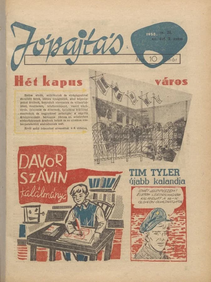 Jó Pajtás, 12. évf. 1958. szeptember 26. 2. sz.