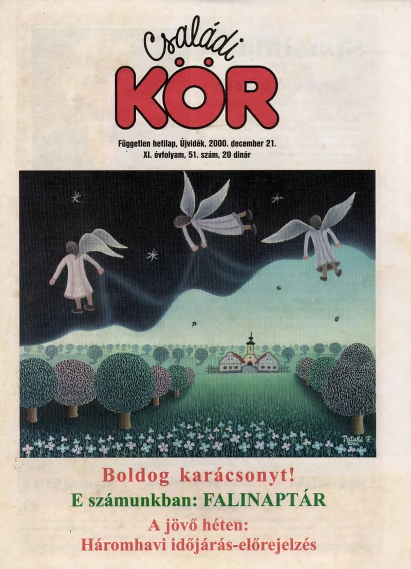 Családi Kör, 11. évf. 2000. december 21. 51. sz.