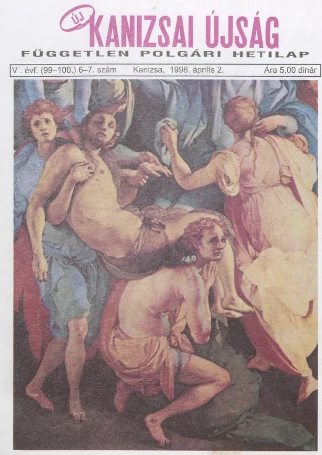 Új Kanizsai Újság, 5. évf. 1998. április 2. 6–7. sz.