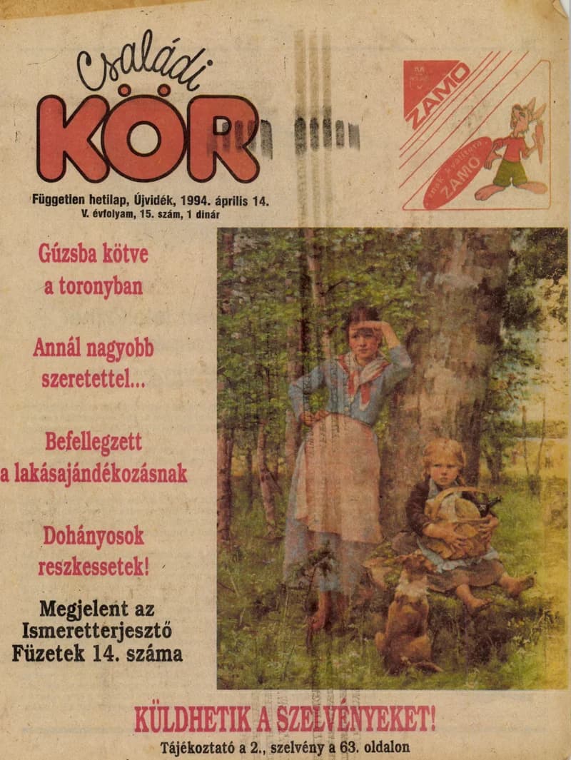 Családi Kör, 5. évf. 1994. április 14. 15. sz.