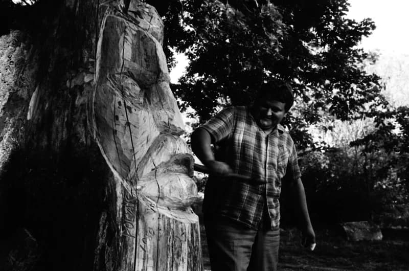 Polyák Ferenc fafaragó