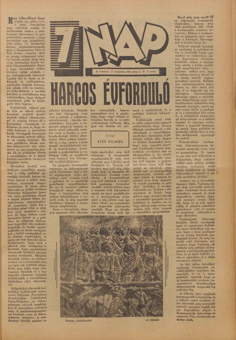 7 Nap, 10. évf. 1955. július 3. 27. sz. 1–16. oldal