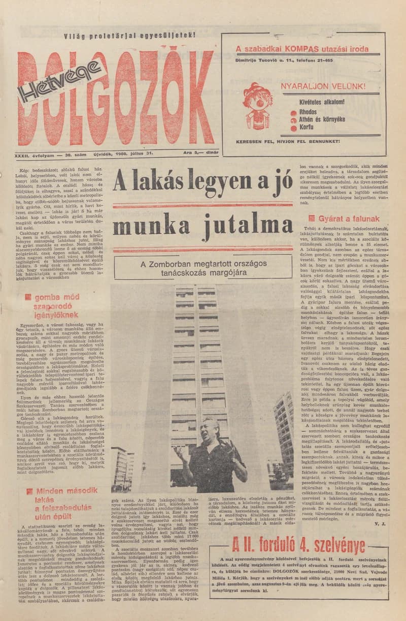 Dolgozók, 34. évf. 1980. július 31. 30. sz.
