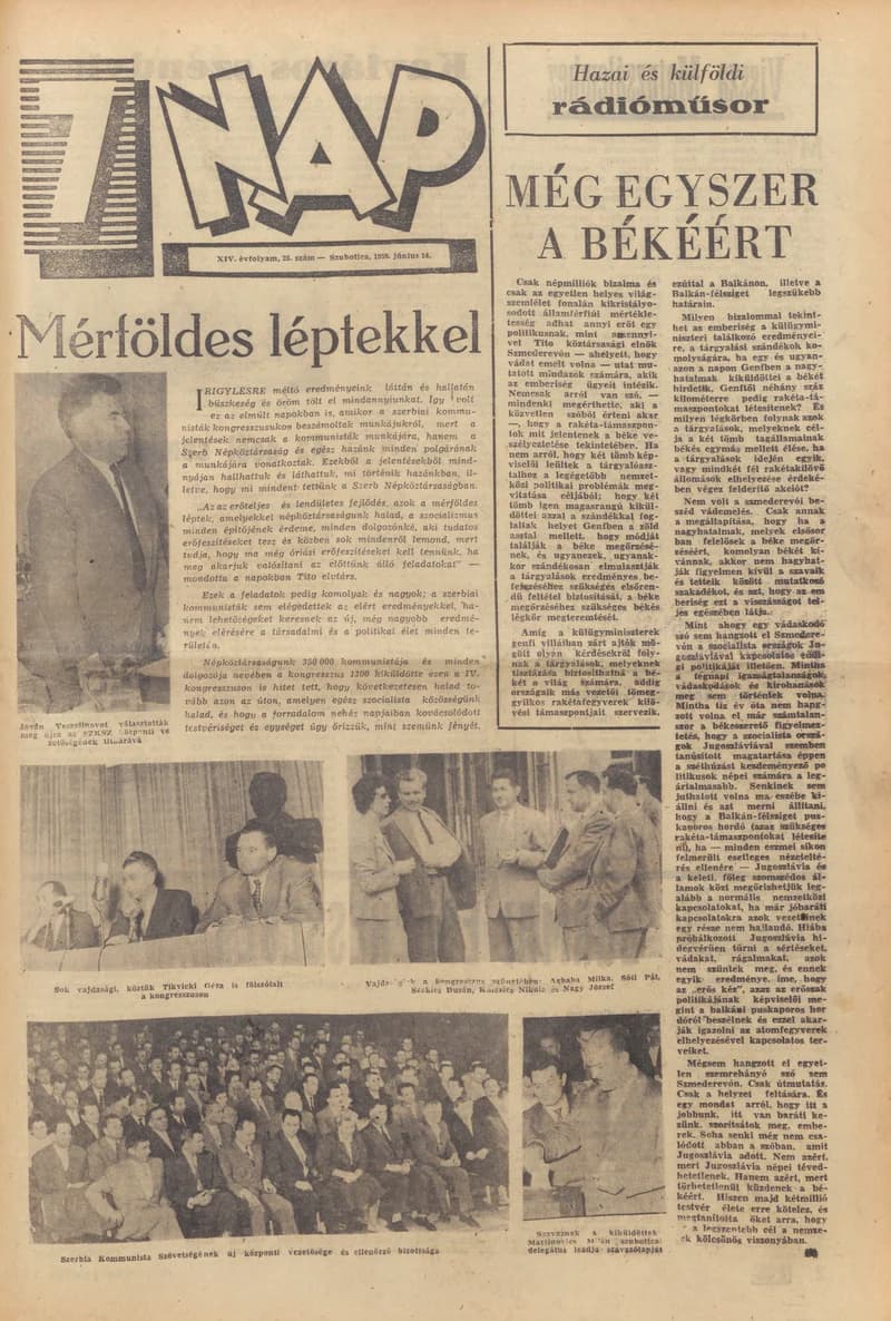 7 Nap, 14. évf. 1959. június 14. 25. sz. 1–20. oldal