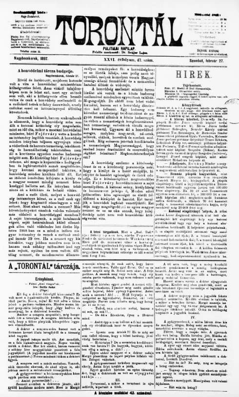 Torontál, 26. évf. 1897. február 27. 47. sz.
