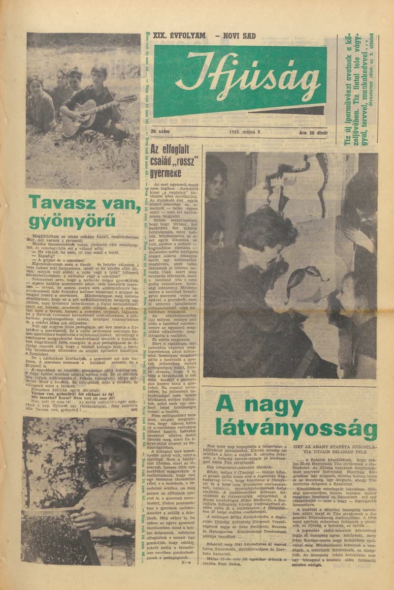 Ifjúság, 19. évf. 1963. május 9. 20. sz.
