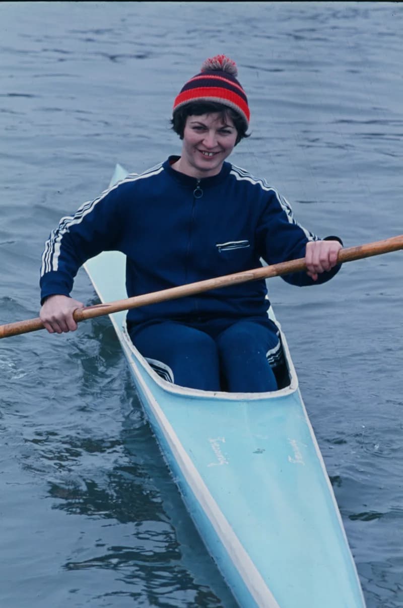 Koncz Klára országos bajnok (kajak egyes)