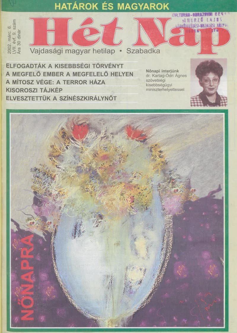 7 Nap, 57. évf. 2002. március 6. 9. sz.