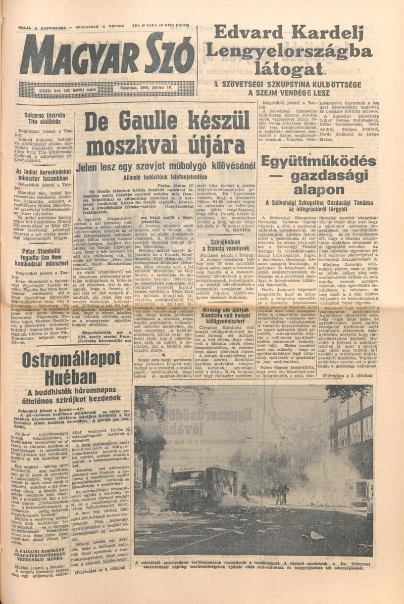 Magyar Szó, 23. évf. 1966. június 18. 165. sz.