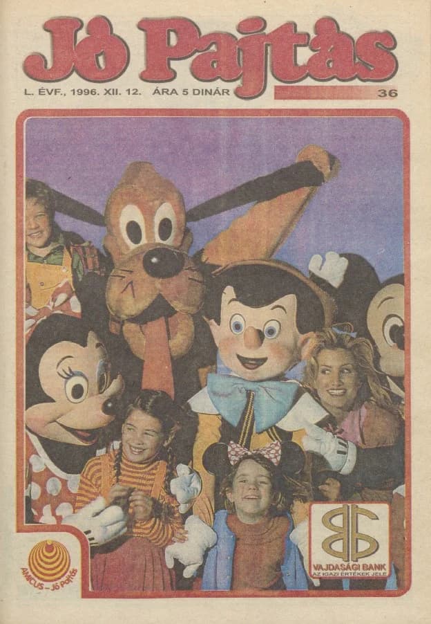 Jó Pajtás, 50. évf. 1996. december 12. 36. sz.