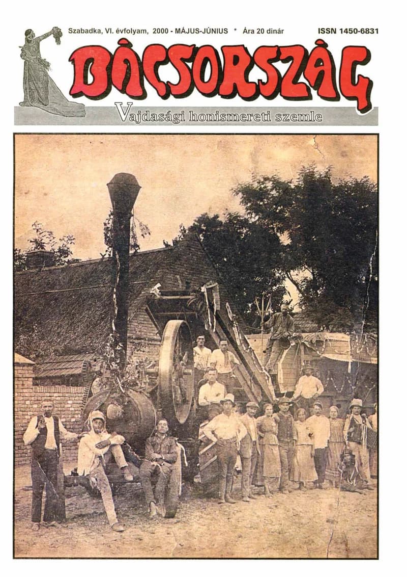 Bácsország, 6. évf. 2000. május – június. 3. sz.