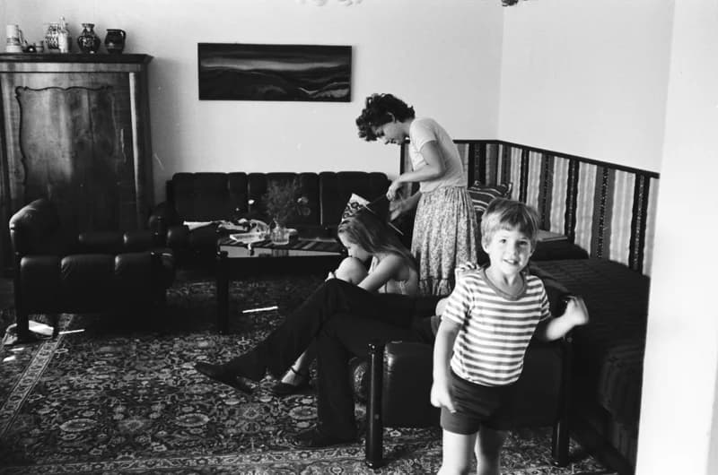 Novákéknál - Canon AF35M készülékkel fotózva