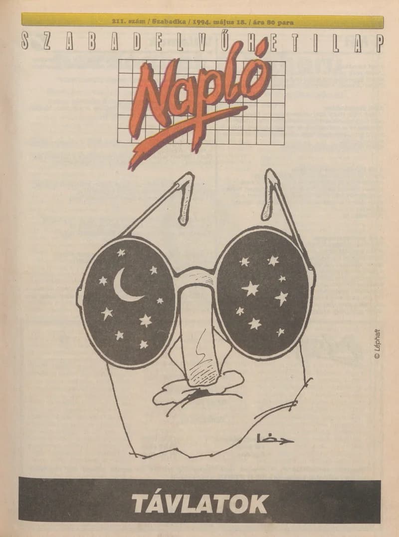 Napló - Szabadelvű hetilap, 5. évf. 1994. május 18. 211. sz.