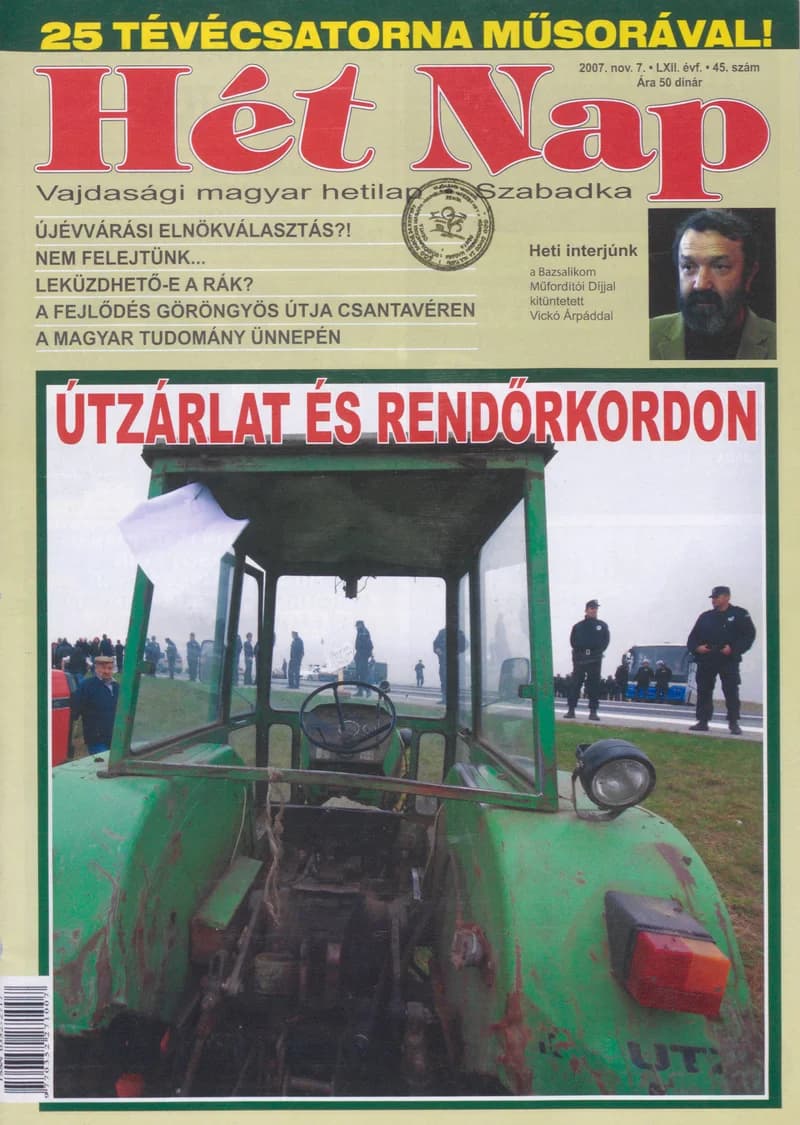 7 Nap, 62. évf. 2007. november 7. 45. sz.
