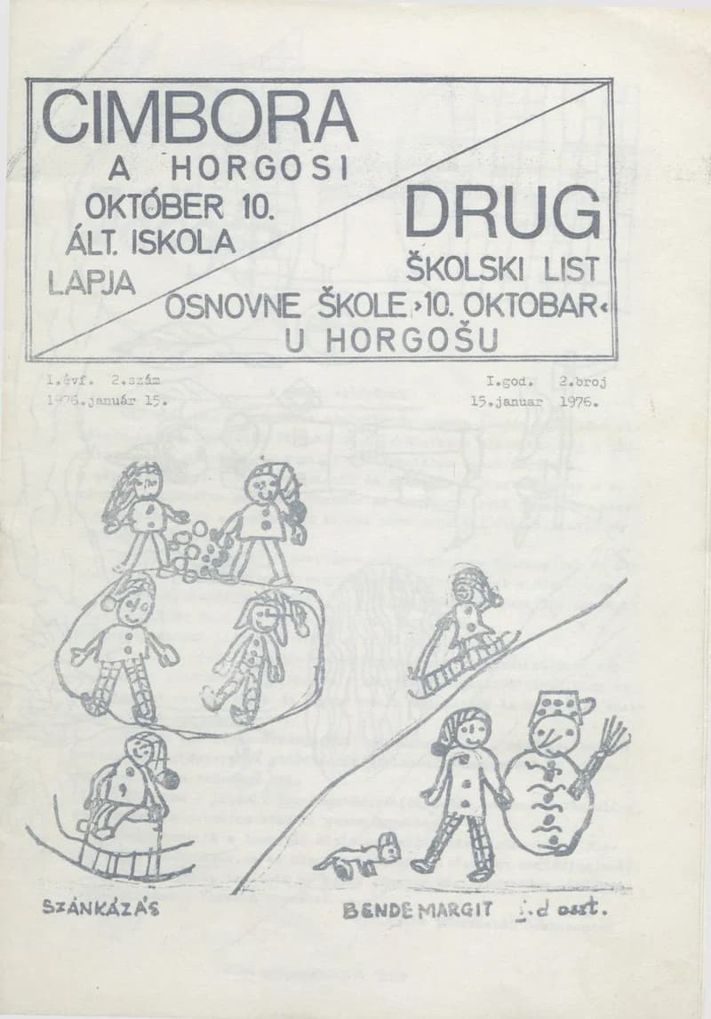 Cimbora-Drug, 1. évf. 1976. január 15. 2. sz.