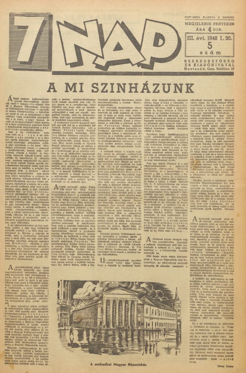 7 Nap, 3. évf. 1948. január 30. 5. sz. 1–10. oldal