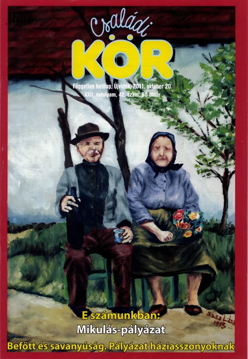 Családi Kör, 22. évf. 2011. október 20. 42. sz.