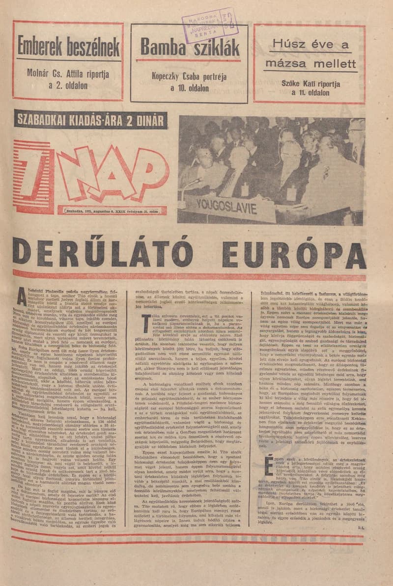7 Nap, 30. évf. 1975. június 8. 31. sz. 1–28. oldal