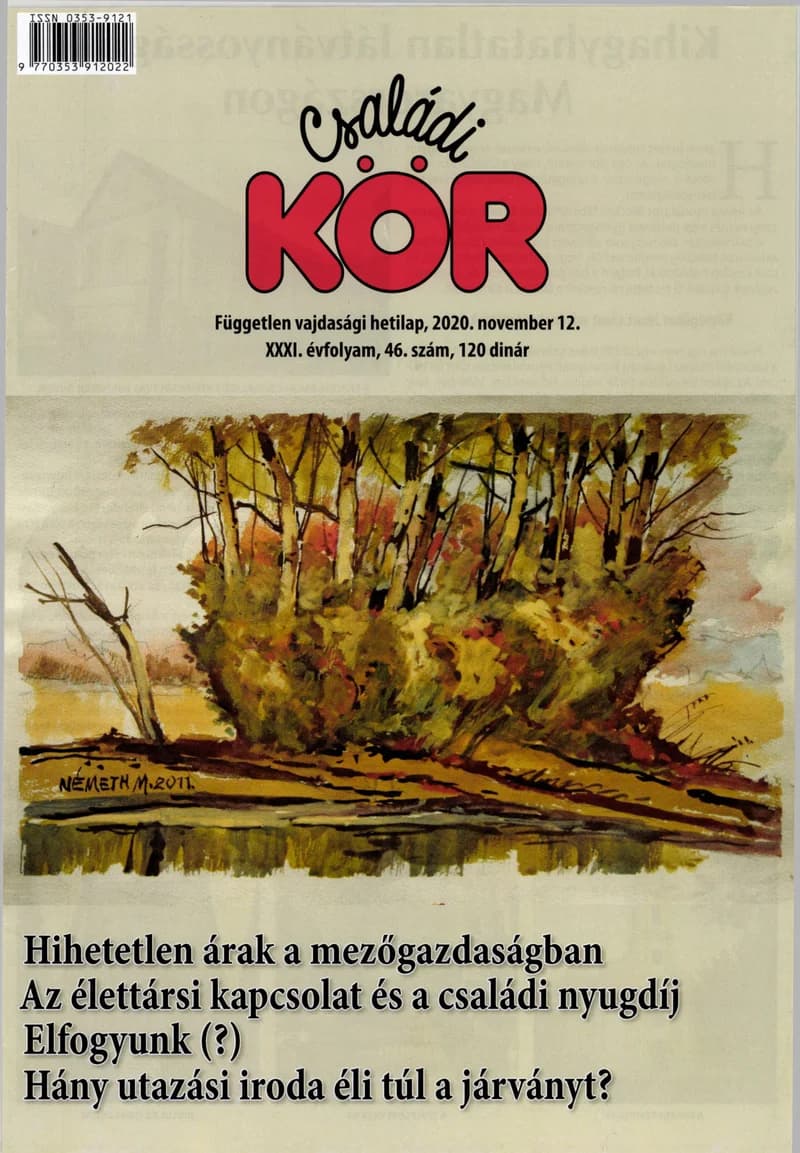 Családi Kör, 31. évf. 2020. november 12. 46. sz.