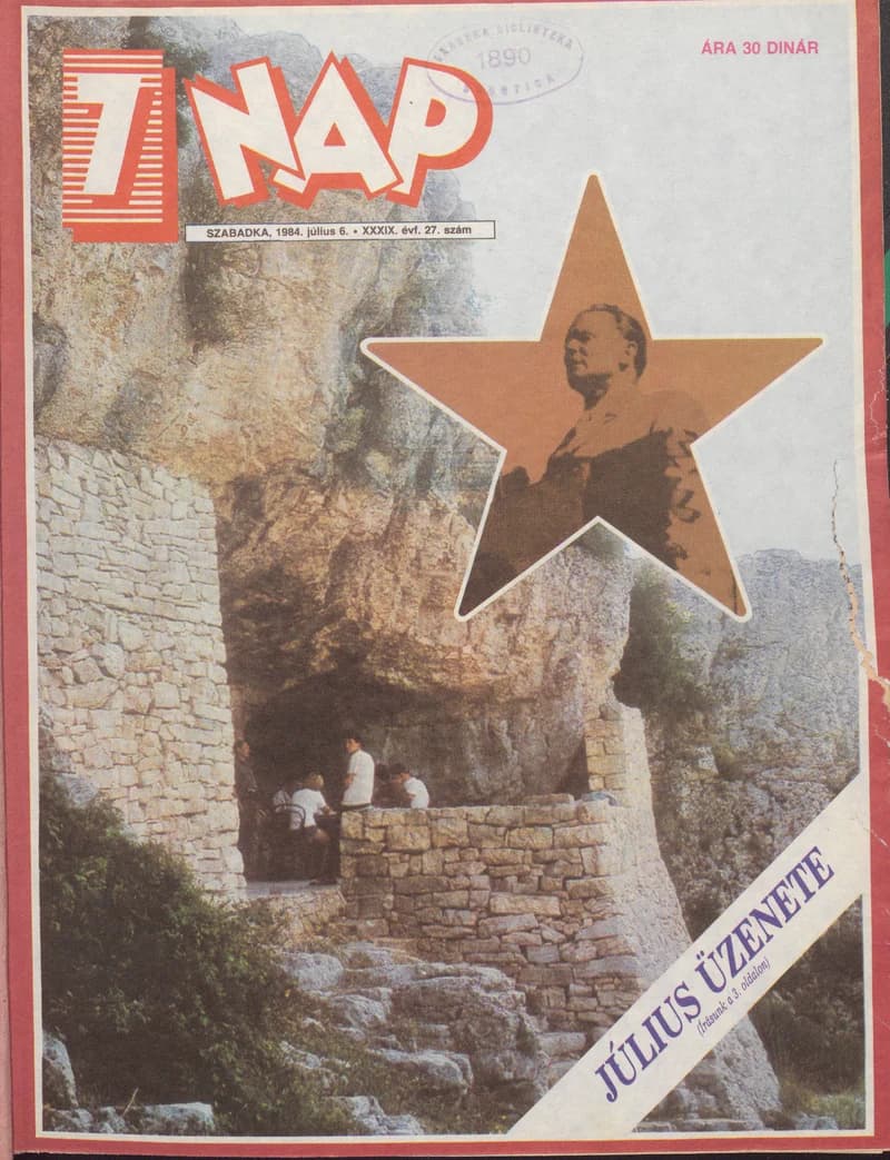 7 Nap, 39. évf. 1984. július 6. 27. sz. 1–68. oldal