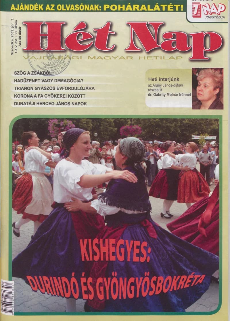 7 Nap, 64. évf. 2009. június 3. 22. sz.