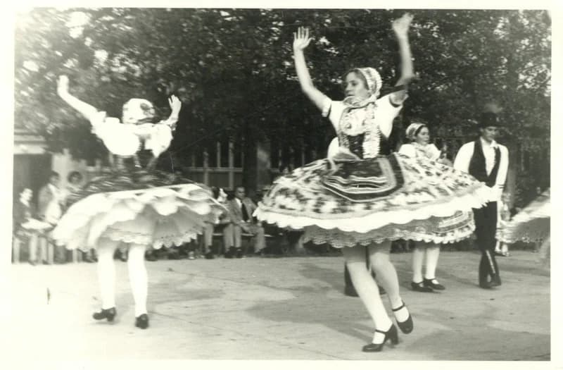 A doroszlói Gyöngyösbokréta fellépése