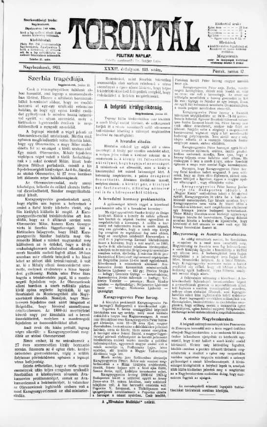 Torontál, 32. évf. 1903. június 12. 131. sz.